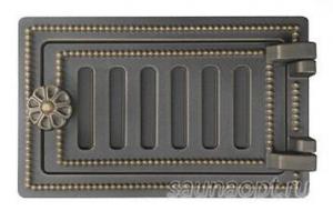 Дверца поддувальная Везувий ДП-2 140х250 (бронза)