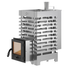 Печь для бани ASTON 16 INOX "АКВА " стекло