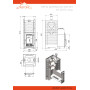 Печь для бани ASTON 24 (310) Long