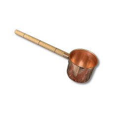 Ковш медный средний