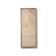 Дверь ольха глухая без петель 180х70см