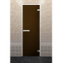 Дверь для хаммама "Бронза лайт" 2000х800