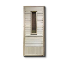 Дверь осина малая со стеклом без петель 170х70см