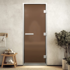 Дверь для хаммама "Бронза матовая" 2000х600