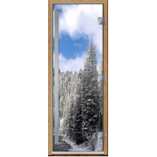 Дверь для бани Престиж фотопечать А095