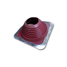 Кровельный проход прямой MASTER ROOF d200-300 силикон красный
