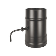 Шибер поворотный BLACK (AISI 430/0,8мм) D 115