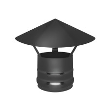Зонт BLACK (AISI 430/0,5мм) D 150