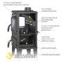 Печь-камин Везувий LV-12PS Антрацит