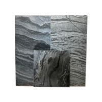 Плитка сланец Silver Grey полированная 300х300