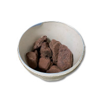 Камни для бани Яшма сургучная обвалованная 10 кг