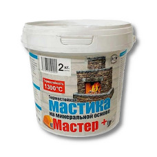 Мастика термостойкая "Мастер+" 2 кг