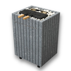 Электрическая паротермальная печь ФутуРус 2.0 20 кВт Cерпентинит Бархат