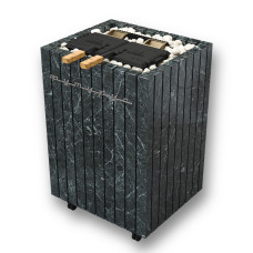 Электрическая паротермальная печь ФутуРус 2.0 10 кВт Пироксенит чёрный